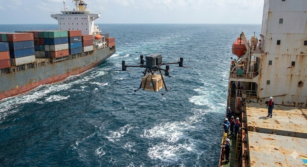 Operation between ships